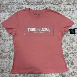 NWT True Religion Embellished Tee Size L